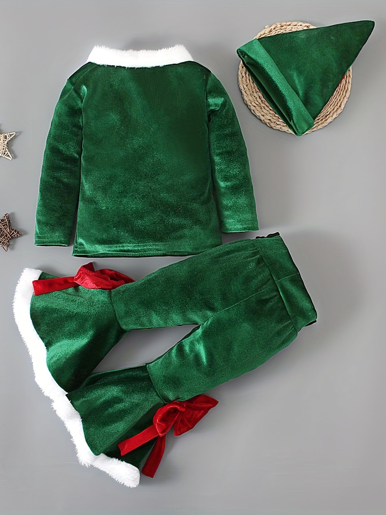 Niedliches Weihnachtsoutfit-Set für Kinder – Für festlichen Weihnachtsspaß