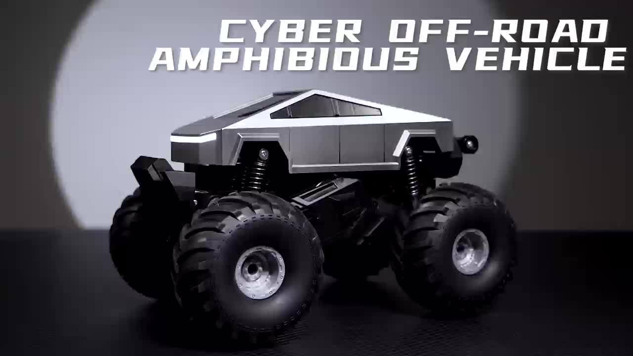 Amphibisches wasserdichtes RC-Auto – Schnelles Offroad-Abenteuerspielzeug