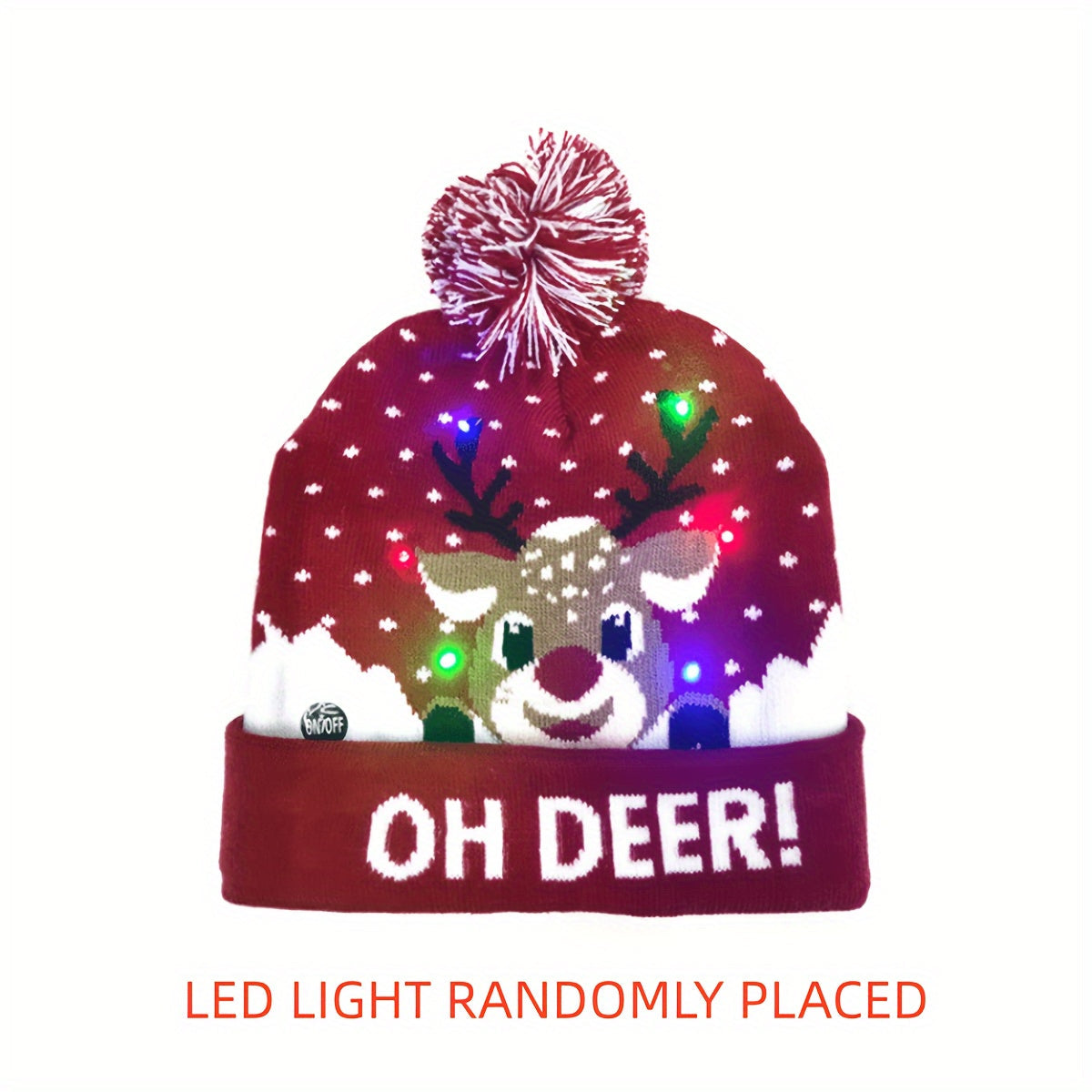 Frosty LED Weihnachtsmützen – Erleuchtet und Fröhlich für die Feiertage