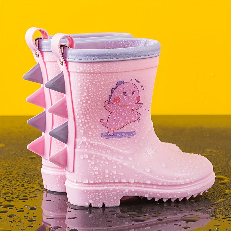 Dino Splash Gummistiefel für Kinder - Verspielter Schutz für Regentage