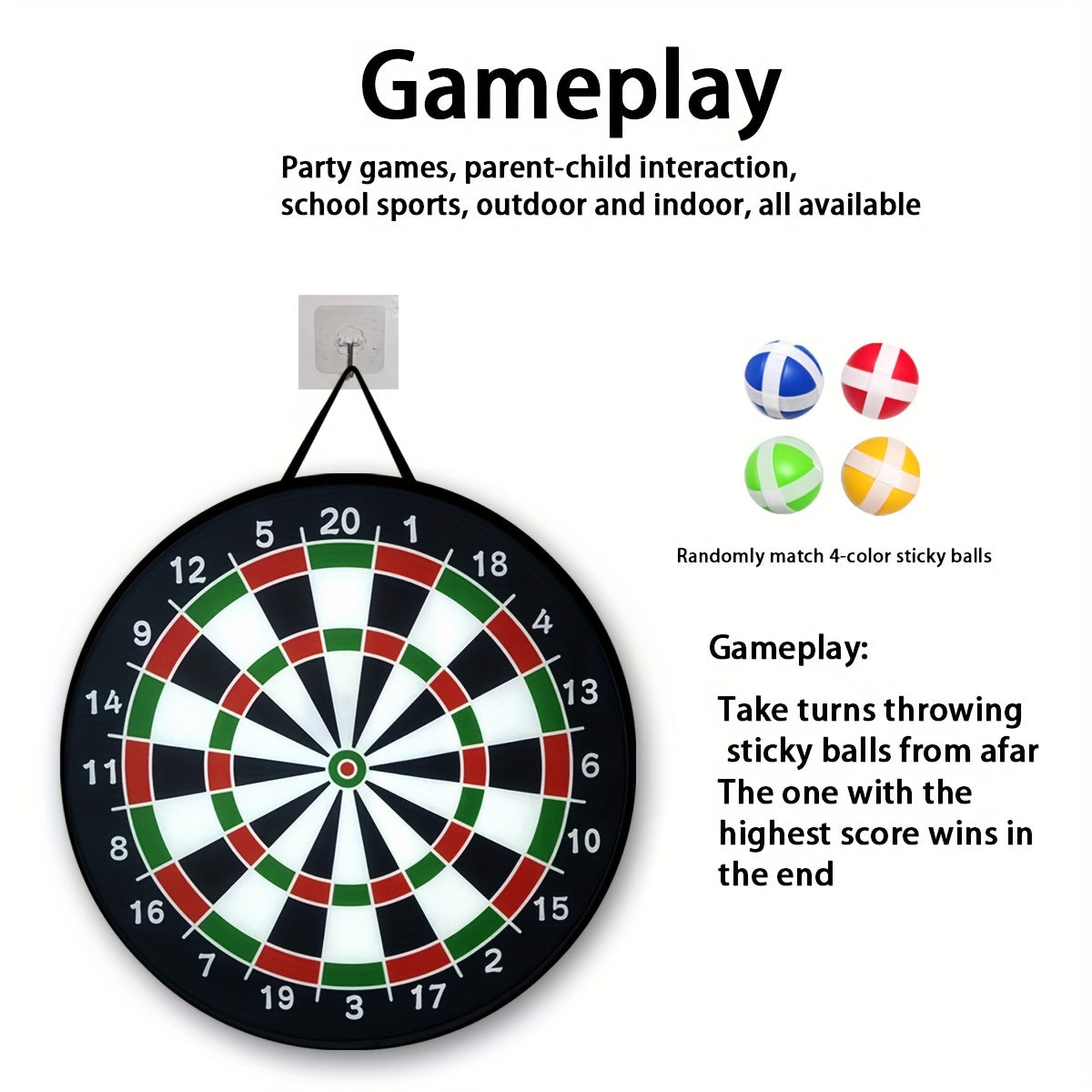 Sticky Dart Challenge Set - Für spannende Spielmomente