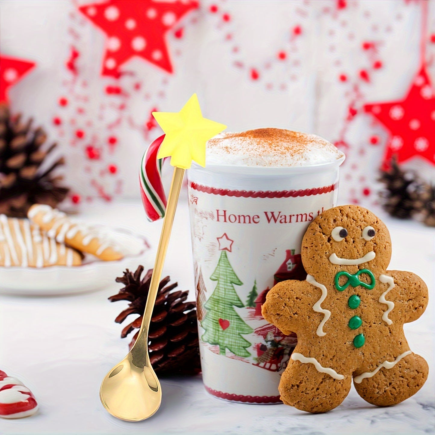 Weihnachtliches Löffelset – Für festliche Tafelmomente
