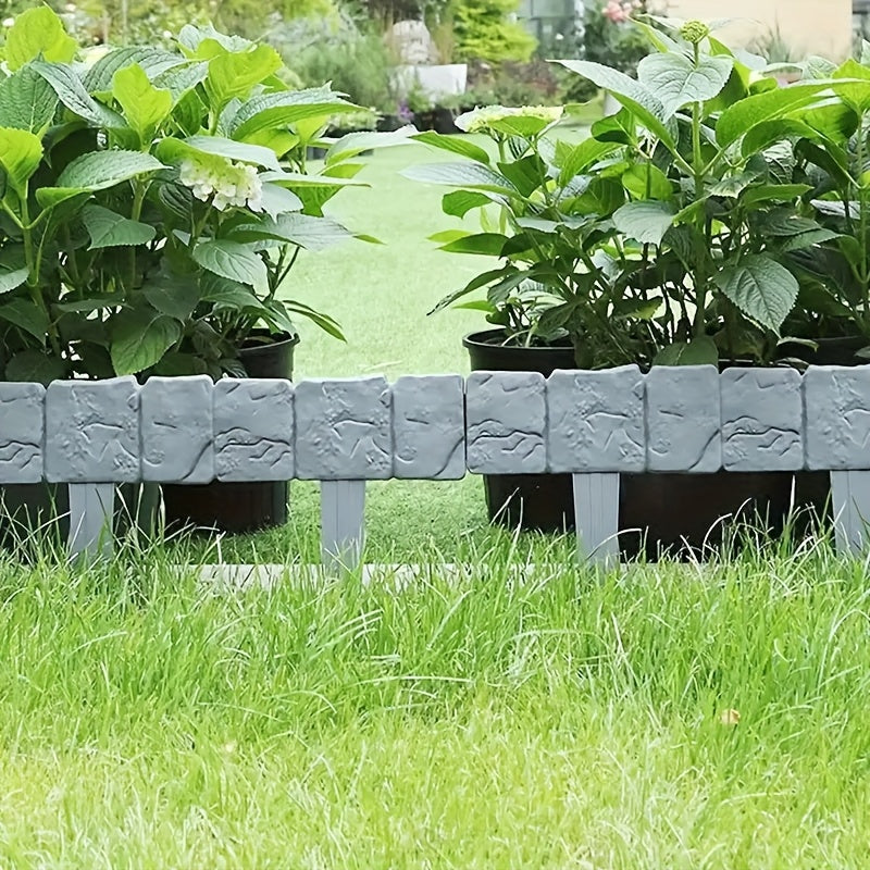 Steinlook Gartenrand Set – Praktisch und Dekorativ