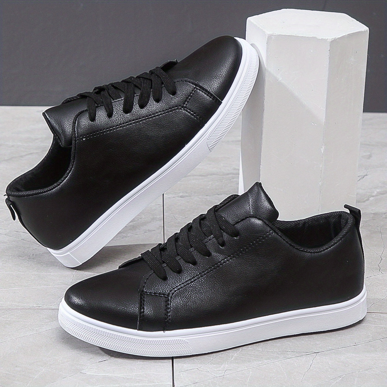 Herren Freizeit Sneaker mit Schnürsenkeln – Komfortabel und Modern für Frühling und Sommer