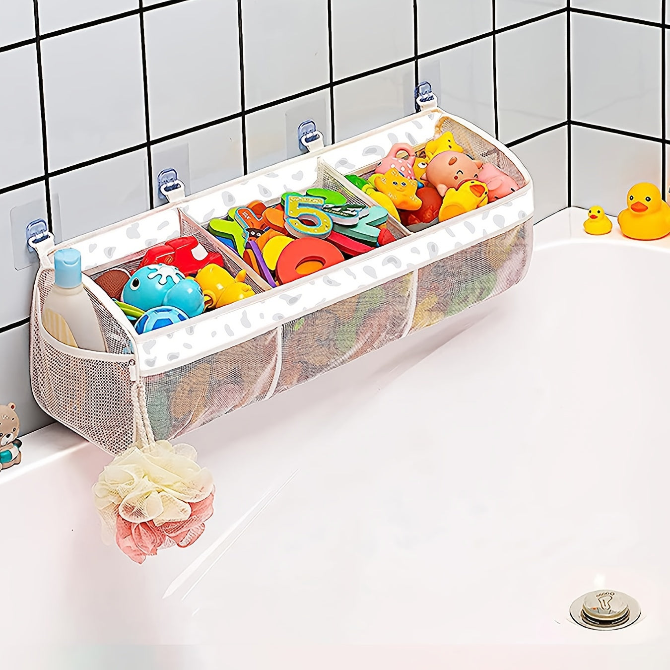 Mesh Badespielzeug-Organizer – Ein Perfektes Geschenk zum Muttertag