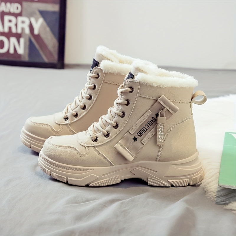 Winter Komfort Stiefel für Damen – Warme Ankle Boots mit Stilvollem Design