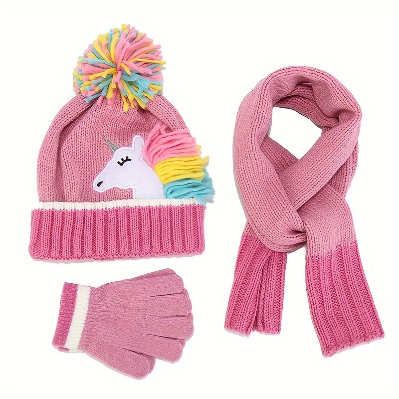 Unicorn Winterset für Kleine Kids - Für Warme und Verspielte Wintertage