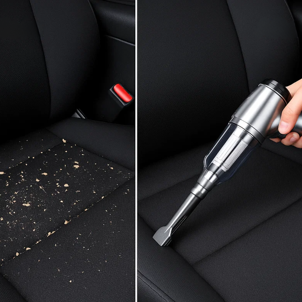 PowerClean Kabelloser Auto-Staubsauger – Kompakt und Superkraftvoll