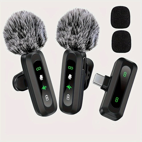 SoundClip Kabelloses Lavalier-Mikrofon - Für Smartphones und Tablets