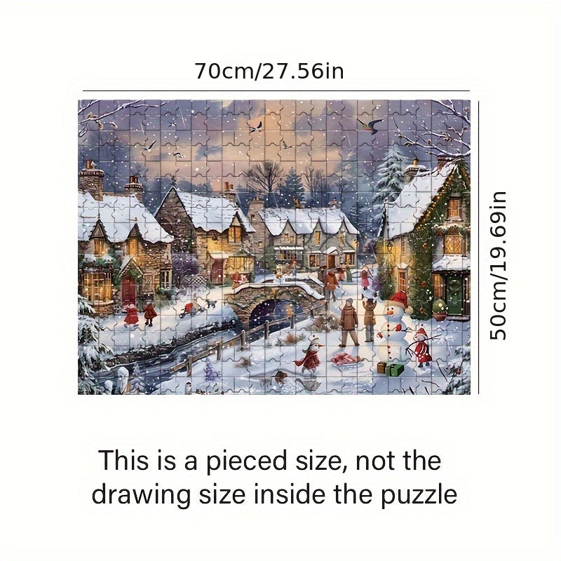 Winterliche Feiertage Puzzle – Für Gemütlichkeit und Spaß
