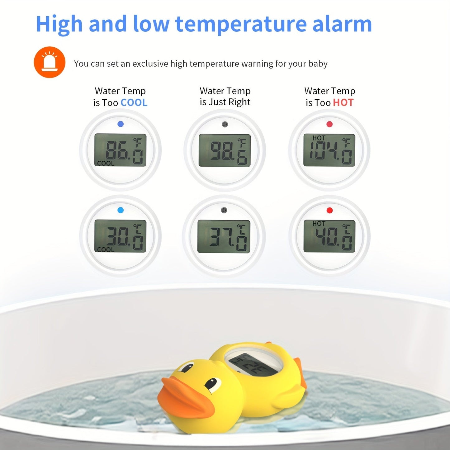 DuckSafe Baby-Wasserthermometer – Genau & Niedlich