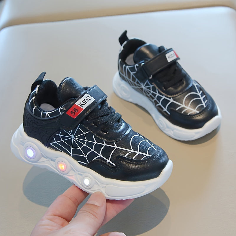 Spider-Net LED Sneakers - Für Abenteuerlustige Kinder