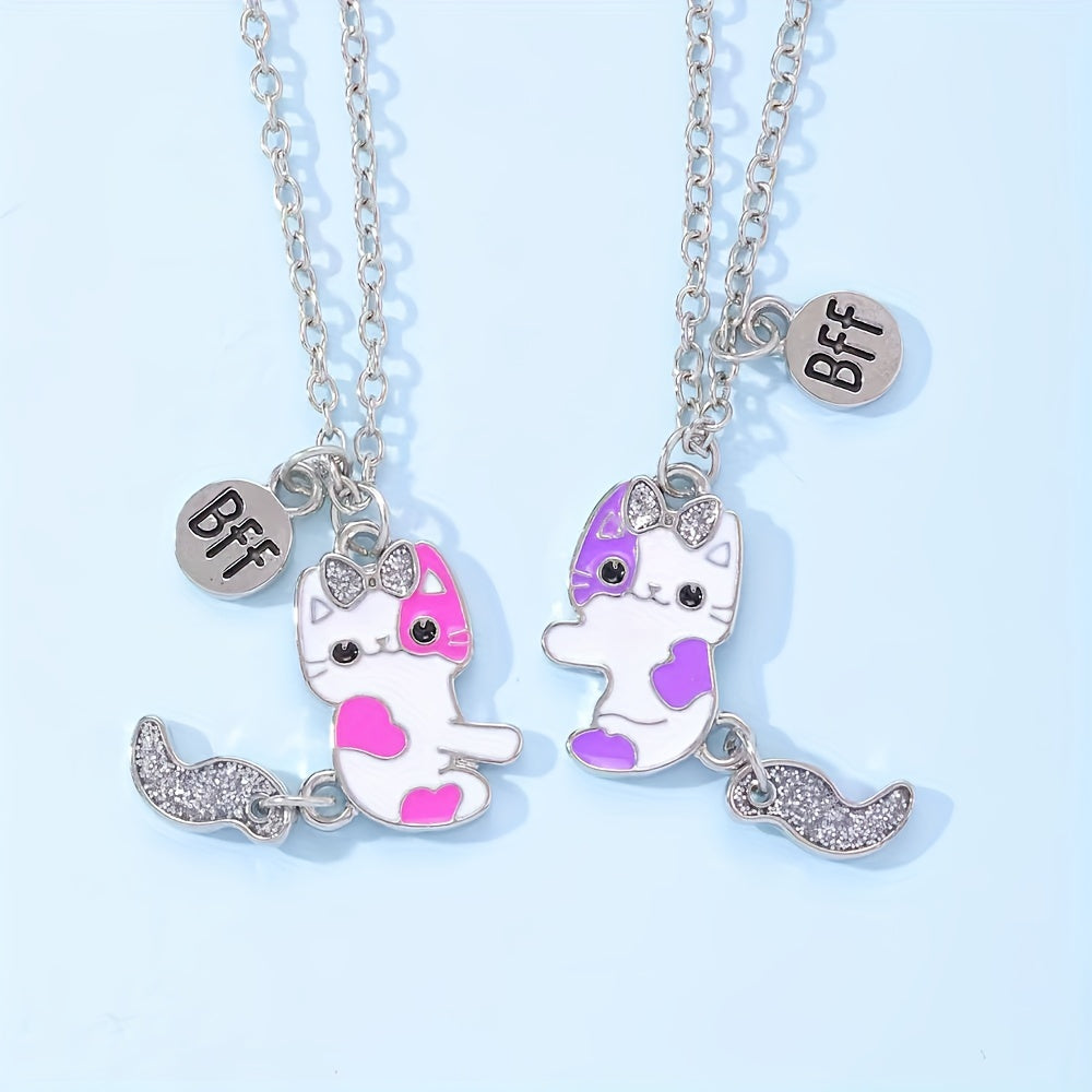 BFF Katzenhalsketten-Set – Für Freundschaft und Stil