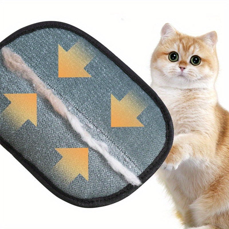 FurEase Haustierhaareentfernungshandschuhe – 4 Stück für Hunde und Katzen
