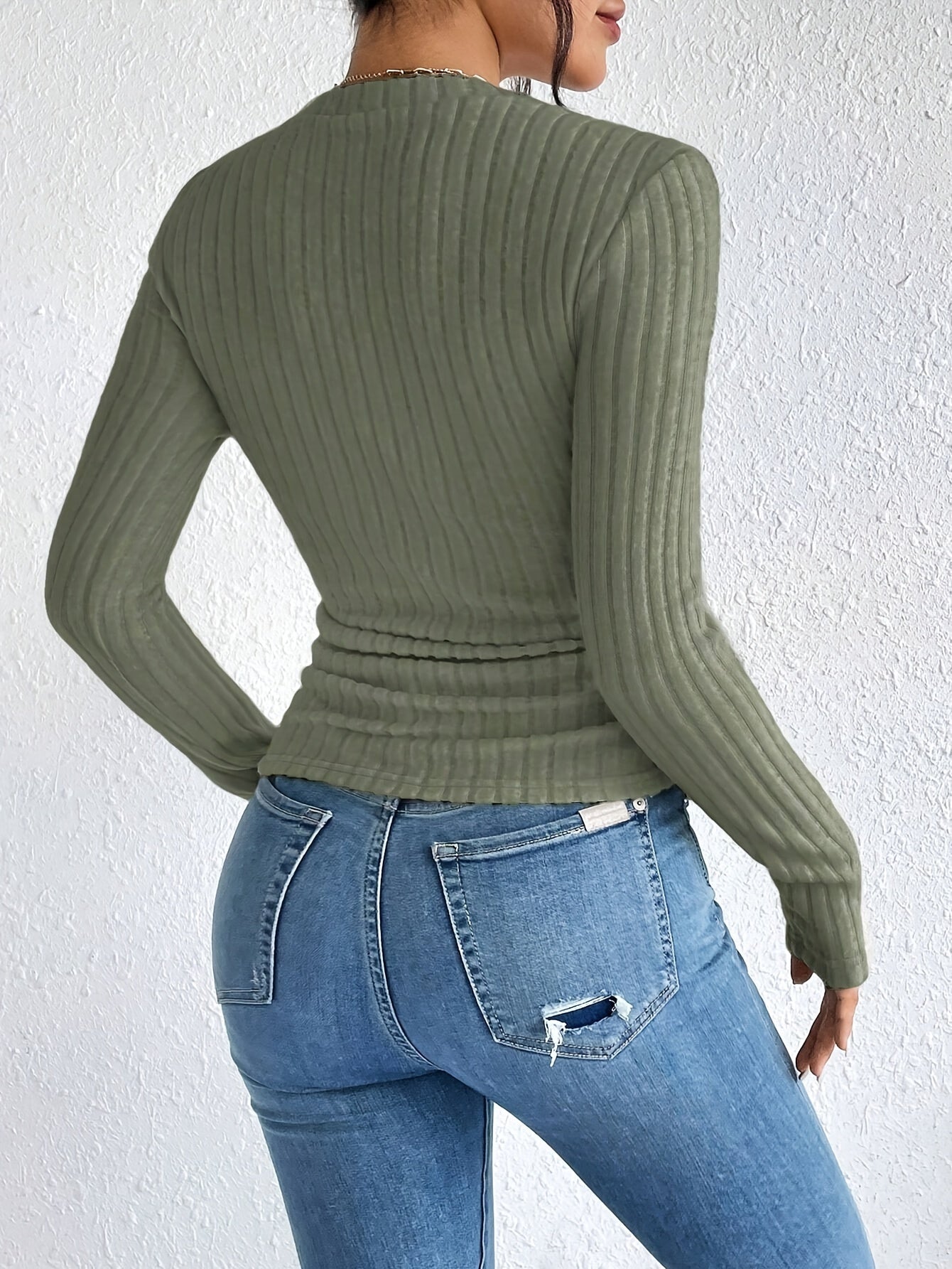 Luna Gestrickter Pullover – Elegant und Bequem für Herbst & Winter