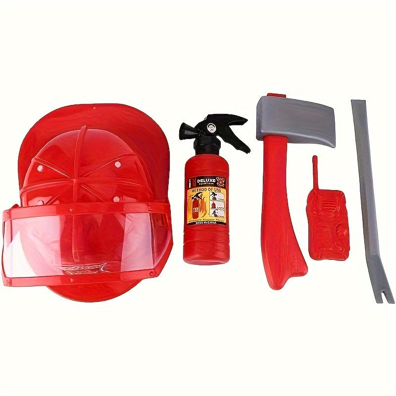 Feuerwehrmann Action-Set für Kinder – Für Abenteuerliches Spielen