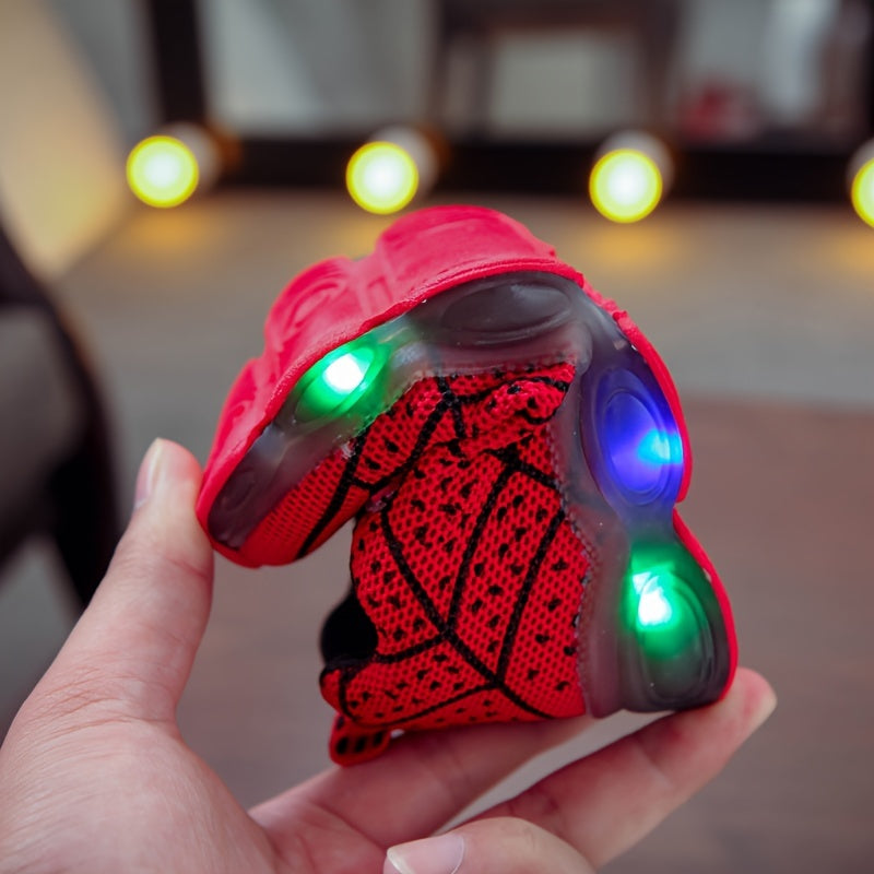Spider-Man Sneakers mit LED – Abenteuer in jedem Schritt für dein Kind