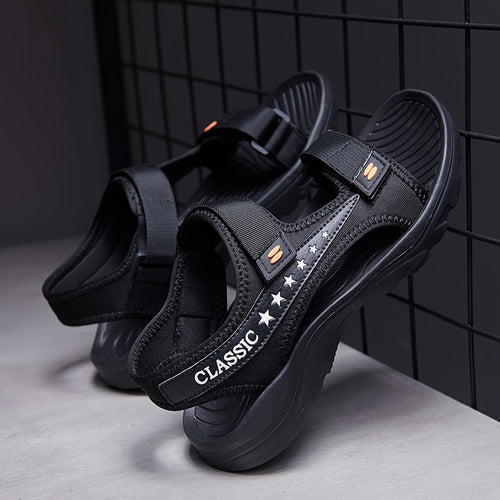 Herren Klassische Sport Sandalen – Bequeme EVA-Sohle mit Verstellbaren Riemen