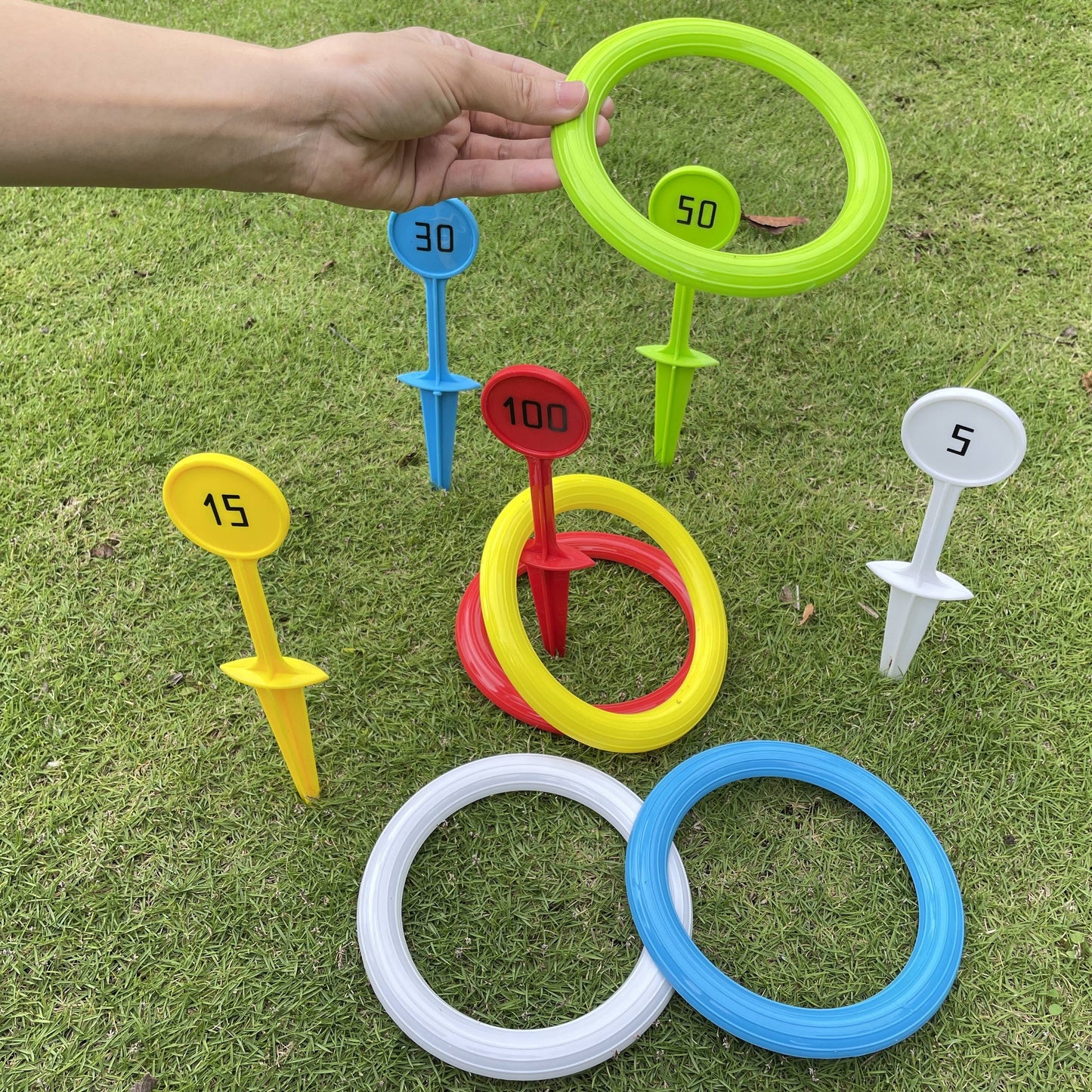 Bunte Ringwurfspiel – Für unterhaltsame Aktivitäten im Freien
