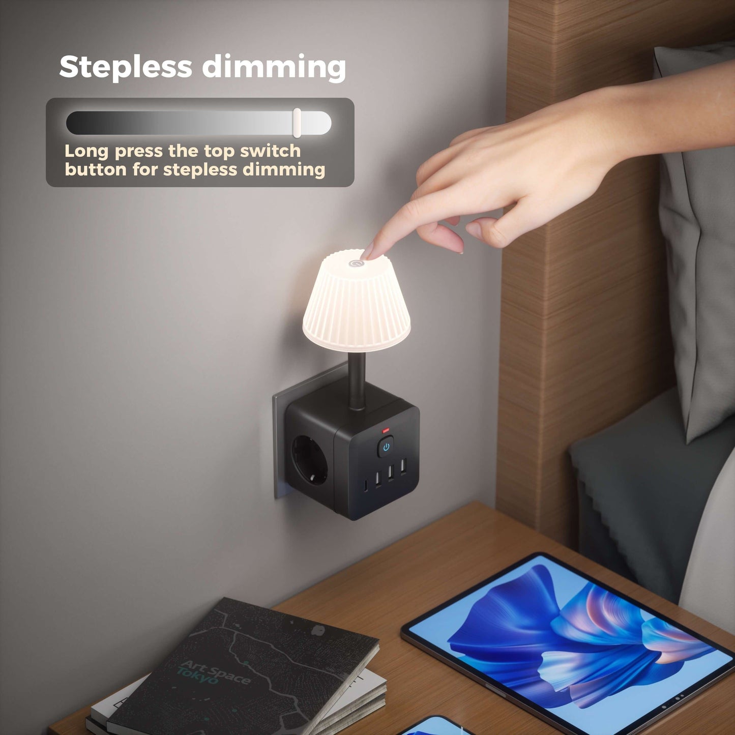 Smart 8-in-1 Nachtlampe – Für Smarte Lösungen und Beleuchtung