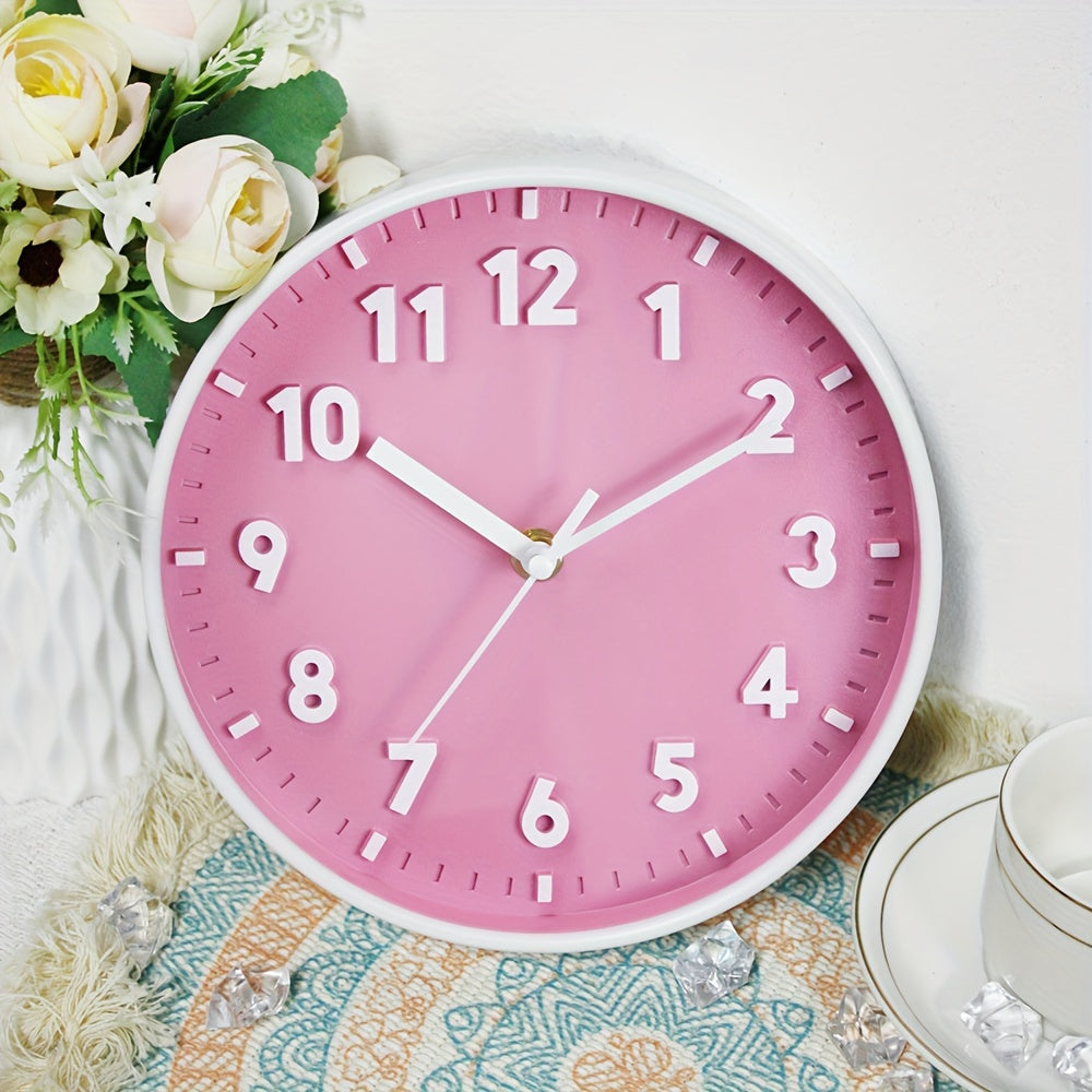 PinkTime Rosa Wanduhr – Modern und dekorativ für jedes Zimmer
