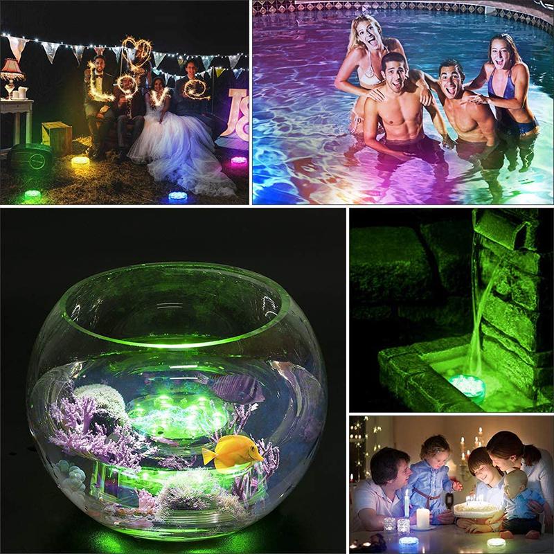 Unterwasser LED Lampe – Farbenfroh und Vollständig Wasserdicht