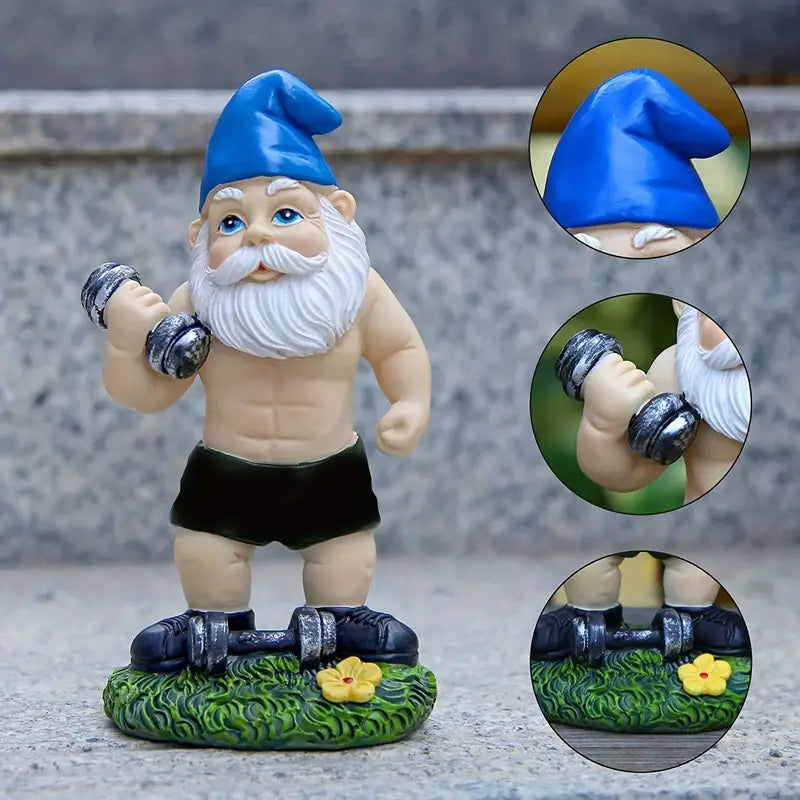 Sportliche Zwerge – Lustige Gartenfiguren für eine verspielte Atmosphäre