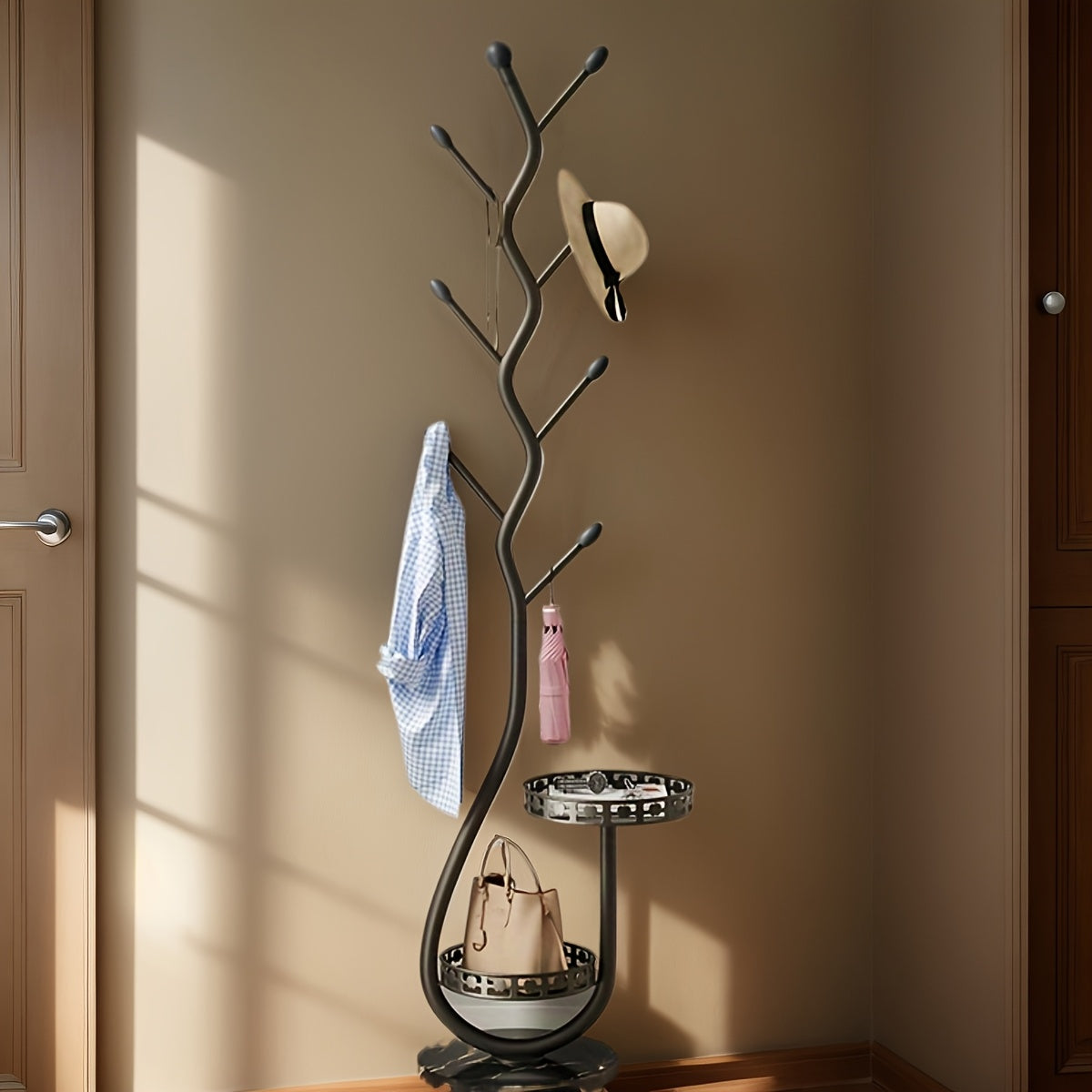 BranchLine Stehende Garderobe – Smart und Stilvoll Aufbewahren