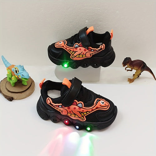 DinoLicht Abenteuer LED-Sneaker - Leuchtende Abenteuer für Kinder