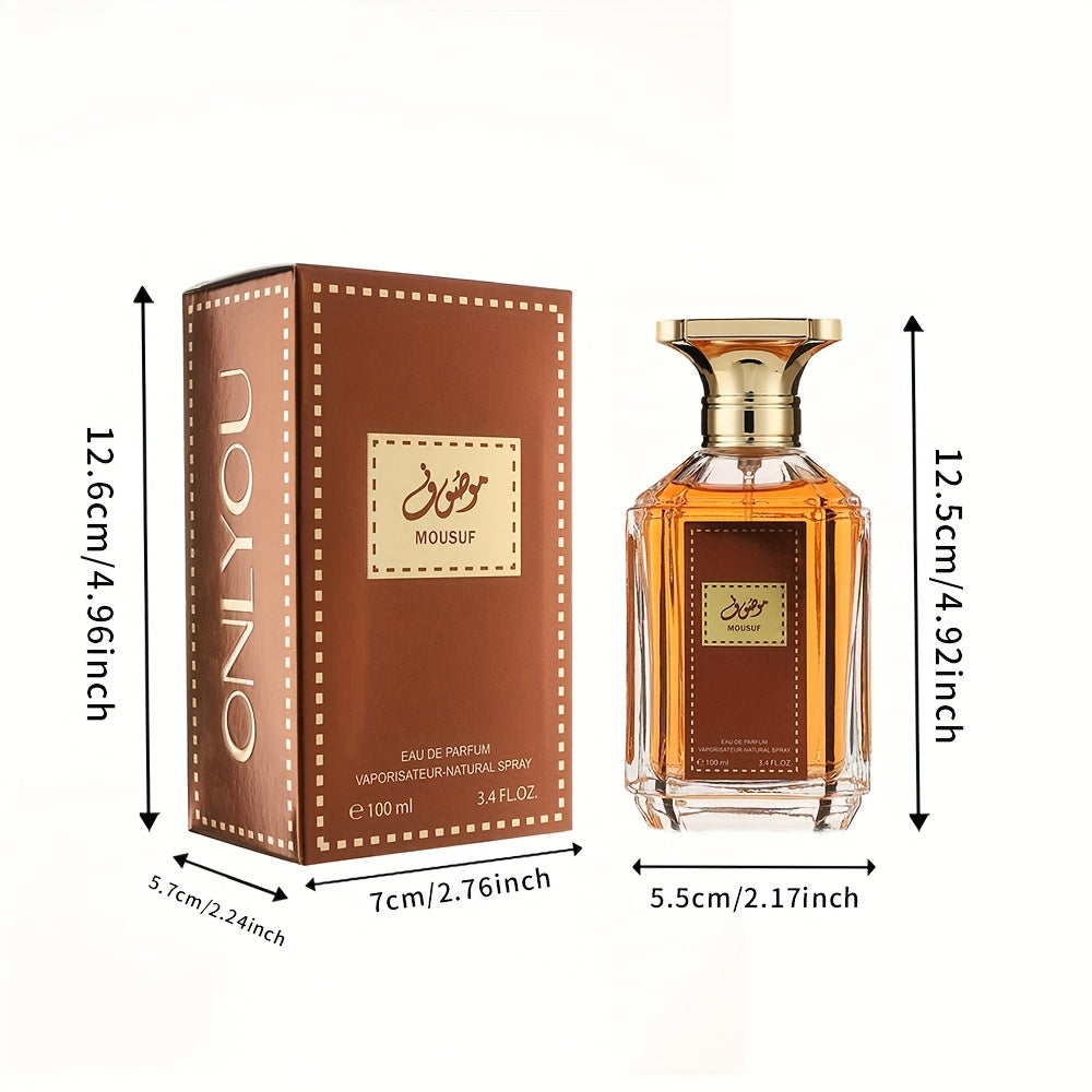 Mousuf Herren Eau de Parfum – Sandelholz & Amber Essenz