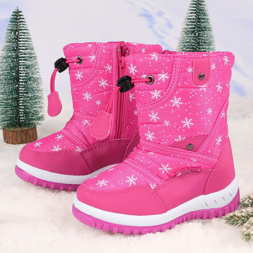 Fröhliche Winterstiefel für Kinder – Wärme und Spaß im Schnee