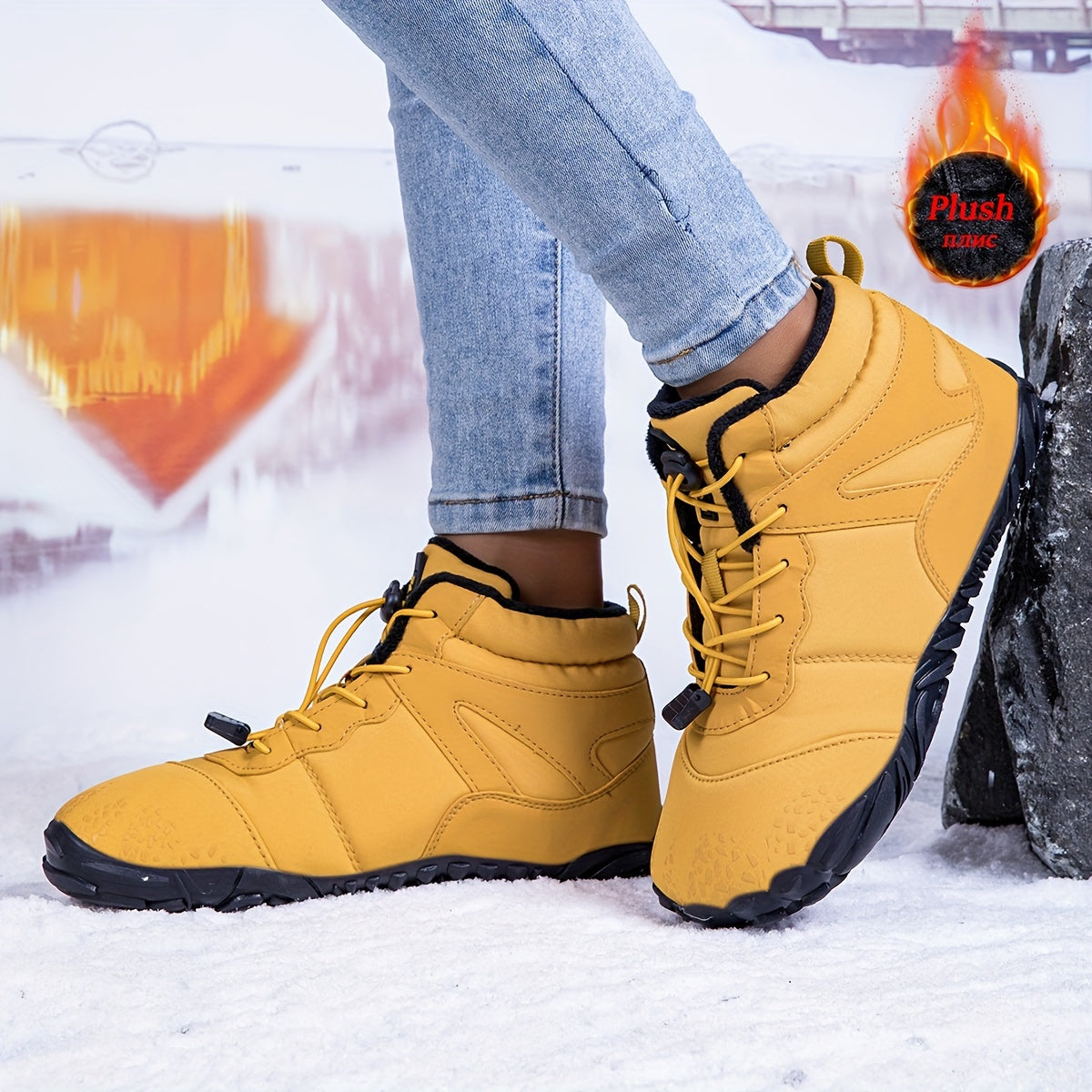 Mira Funktionelle Damen Winterstiefel – Für Wärme und Stabilität im Schnee