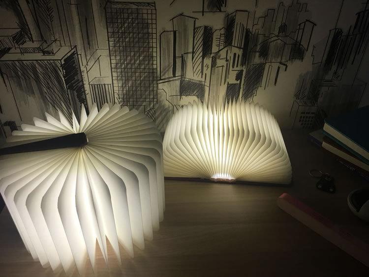 LumaBook LED Lampe - Beleuchtung, die Form verleiht