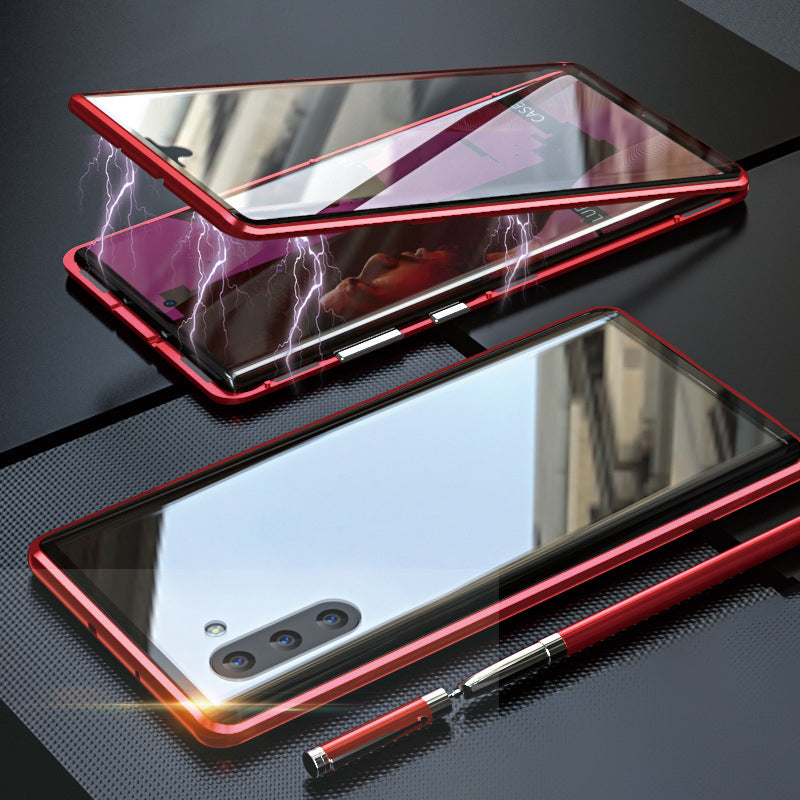 Magnetische Telefonhülle mit Gehärtetem Glas – Ultimativer Schutz und Design