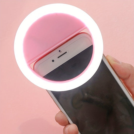 Lumi LED Selfie Ring Light – Tragbare Aufladbare Lampe für Smartphone und Computer