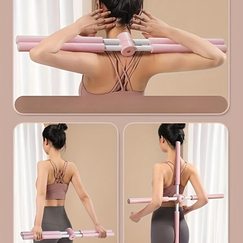 Zen Yoga Haltung Stock – Balance und Tiefe Dehnung