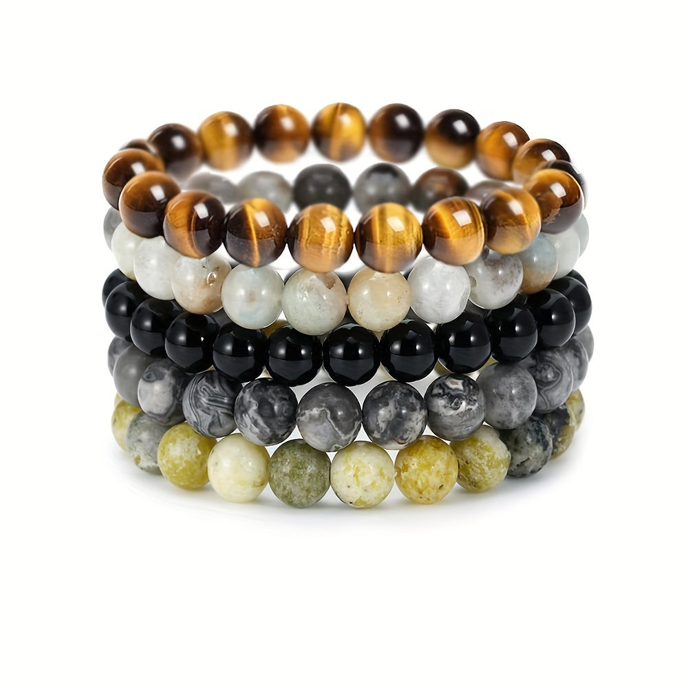 Edelstein Eleganz Armbandset - Für natürliche Schönheit