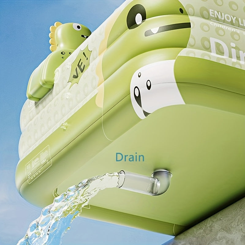 Dino Aufblasbares Schwimmbad – Sicher, Spielerisch und Komfortabel