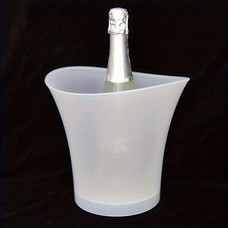 5L LED-Beleuchteter Eiseimer – Perfekt für Champagner und Bier