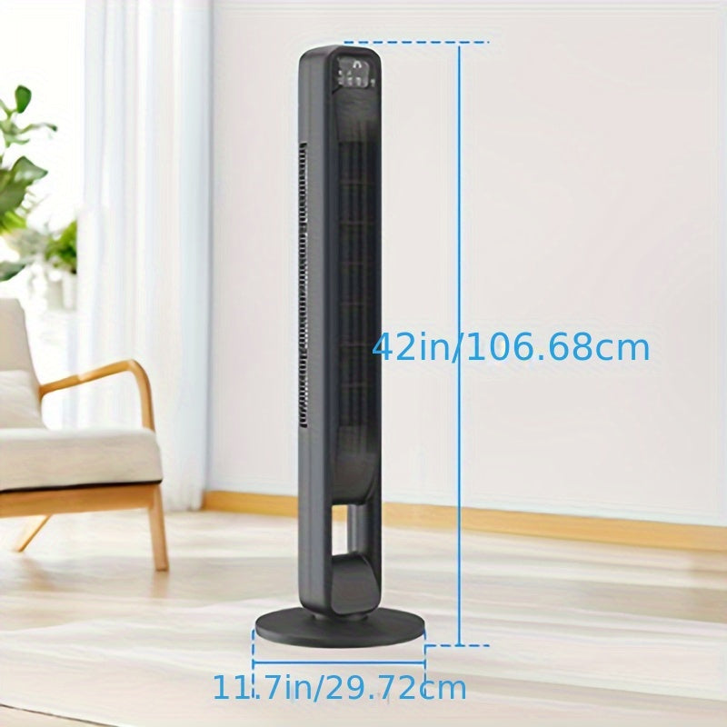 Bladloser Turmventilator – Stilvoll und Einstellbar