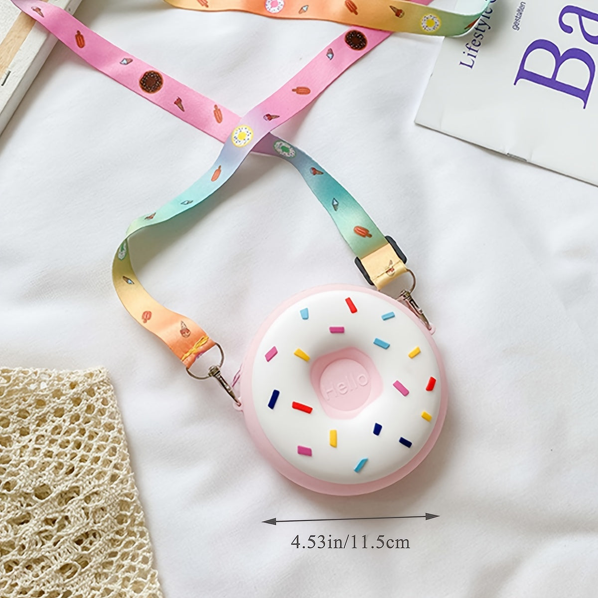 Lunas Donut Handtasche - Verspielte Taschen für Kinder