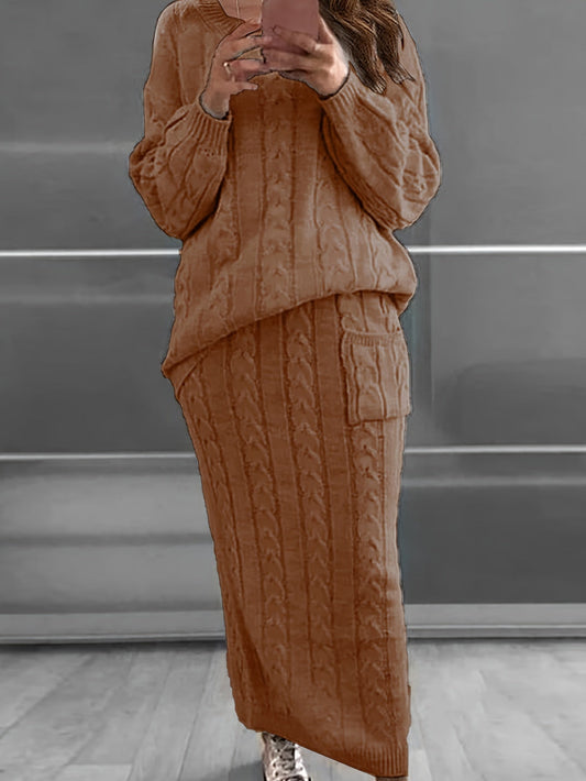 Luna Plus-Size Sweatshirt Set – Bequem und Stylisch für Herbst & Winter