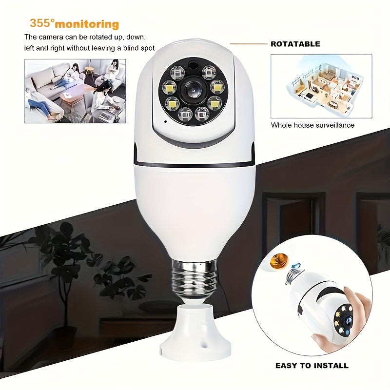 VisionGuard Smart-Lampen-Kamera – Sicherheit und Komfort für dein Zuhause