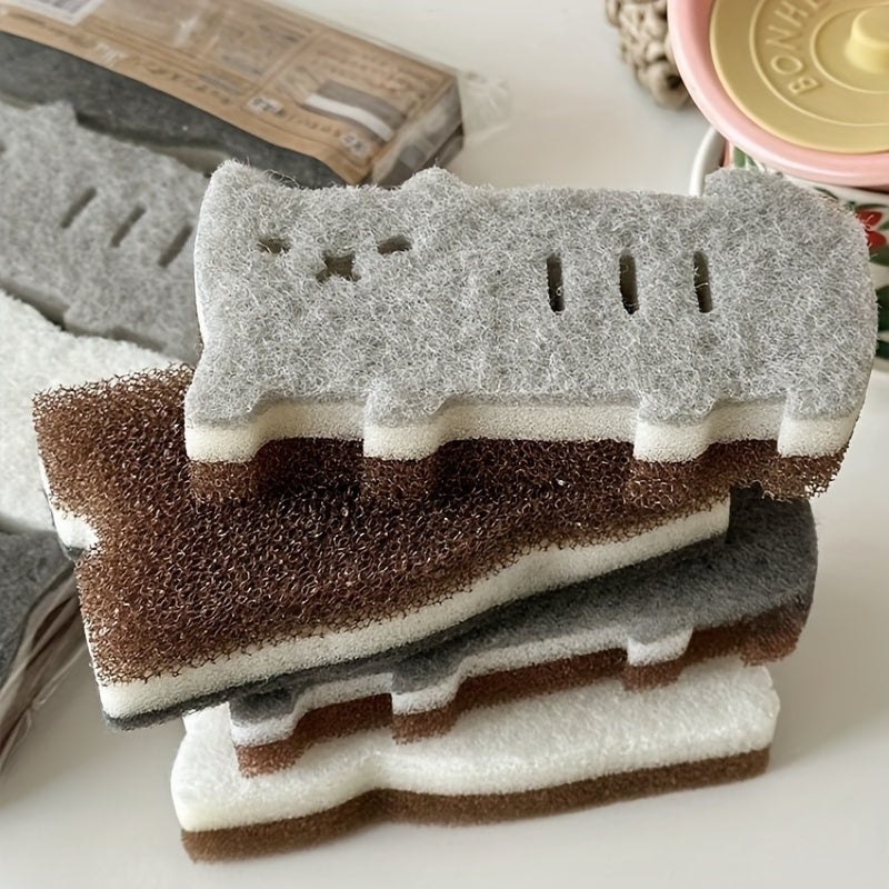 Purrfect Clean Katzen-Sponzenset – Nachhaltig, Niedlich und Superfunktional