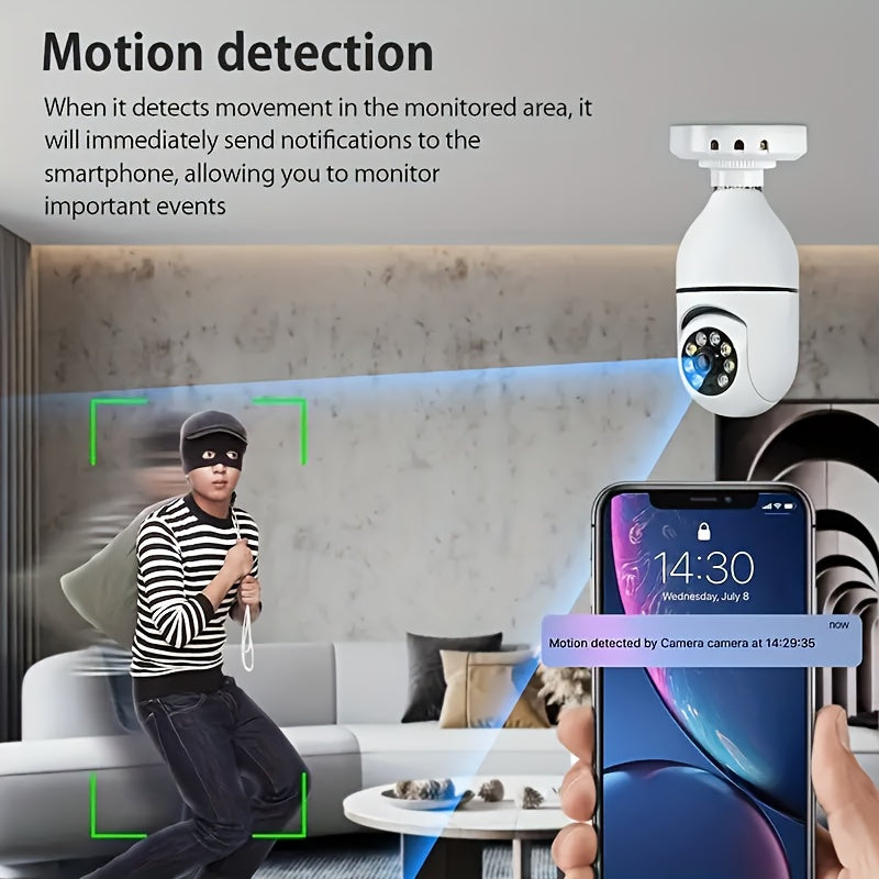 VisionGuard Smart-Lampen-Kamera – Sicherheit und Komfort für dein Zuhause