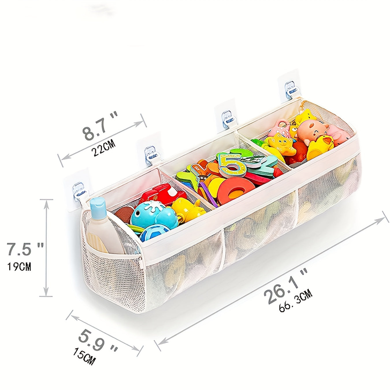 Mesh Badespielzeug-Organizer – Ein Perfektes Geschenk zum Muttertag