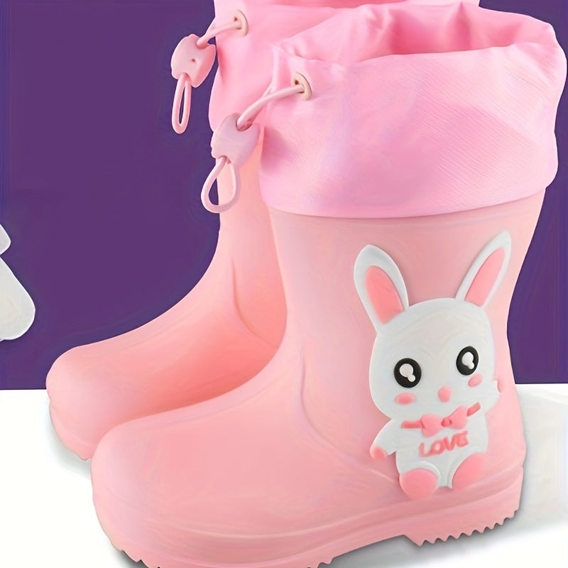 Dino & Bunny Gummistiefel für Kinder - Verspielter Wasserdichter Schutz