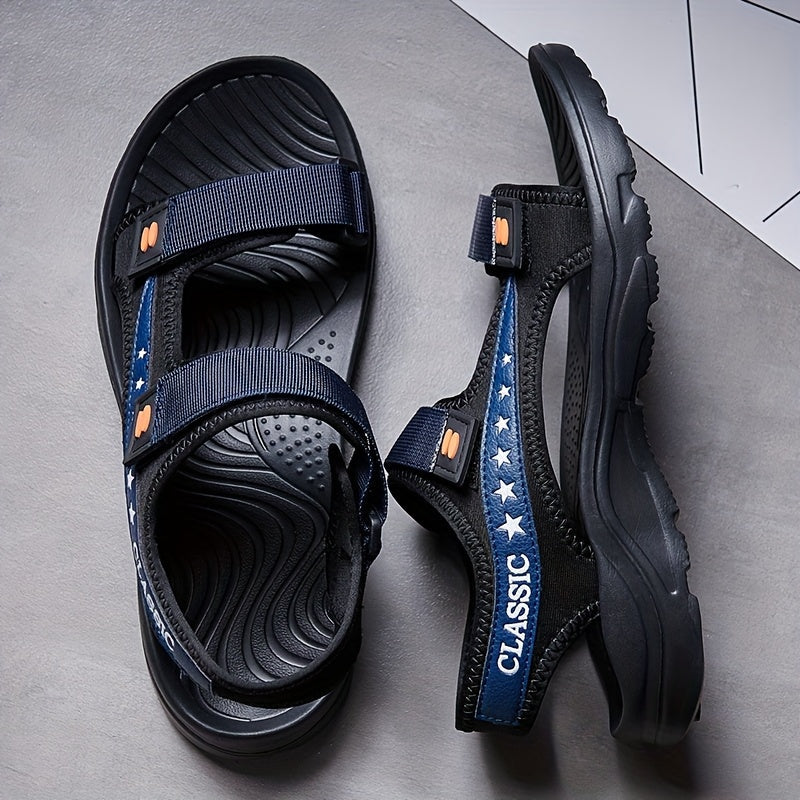 Herren Klassische Sport Sandalen – Bequeme EVA-Sohle mit Verstellbaren Riemen