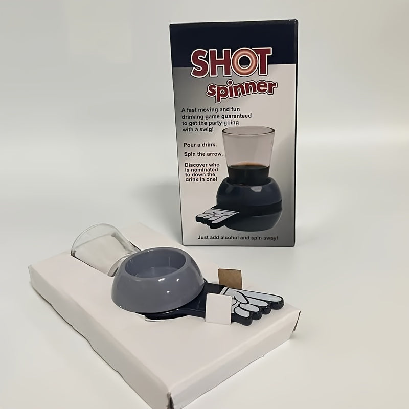 Spin the Arrow Shotglass-Spiel – Das ultimative Trinkspiel für Partys