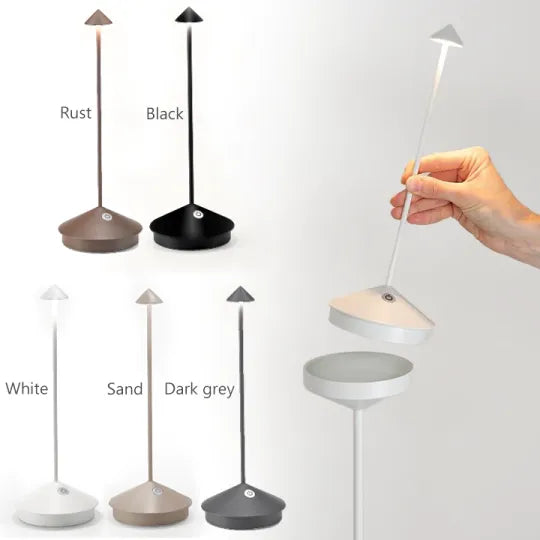 Wiederaufladbare kabellose LED-Lampe – Wasserdicht & Dimmbar